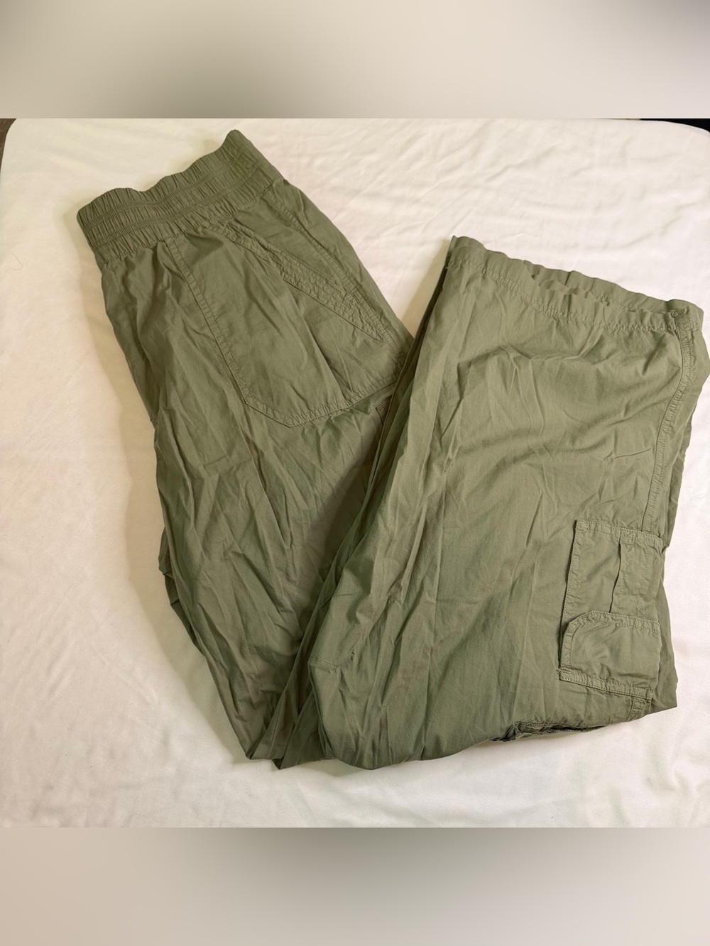 Aerie Olive Green Cargo Pants Size Large Long